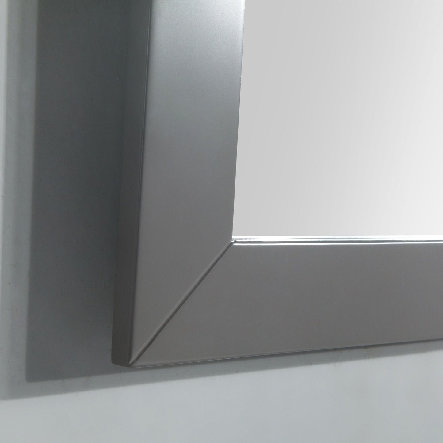 Vanity Art VA1048G 48 Inch Single Sink Bathroom Vanity in Gray with White Marble Countertop - Vanity Art VA1048G