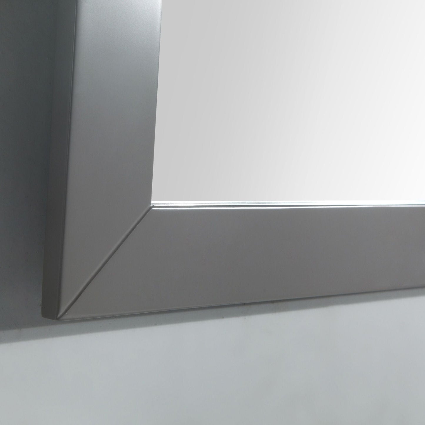 Vanity Art VA1060SG 60 Inch Single Sink Bathroom Vanity in Gray with White Marble Countertop - Vanity Art VA1060SG