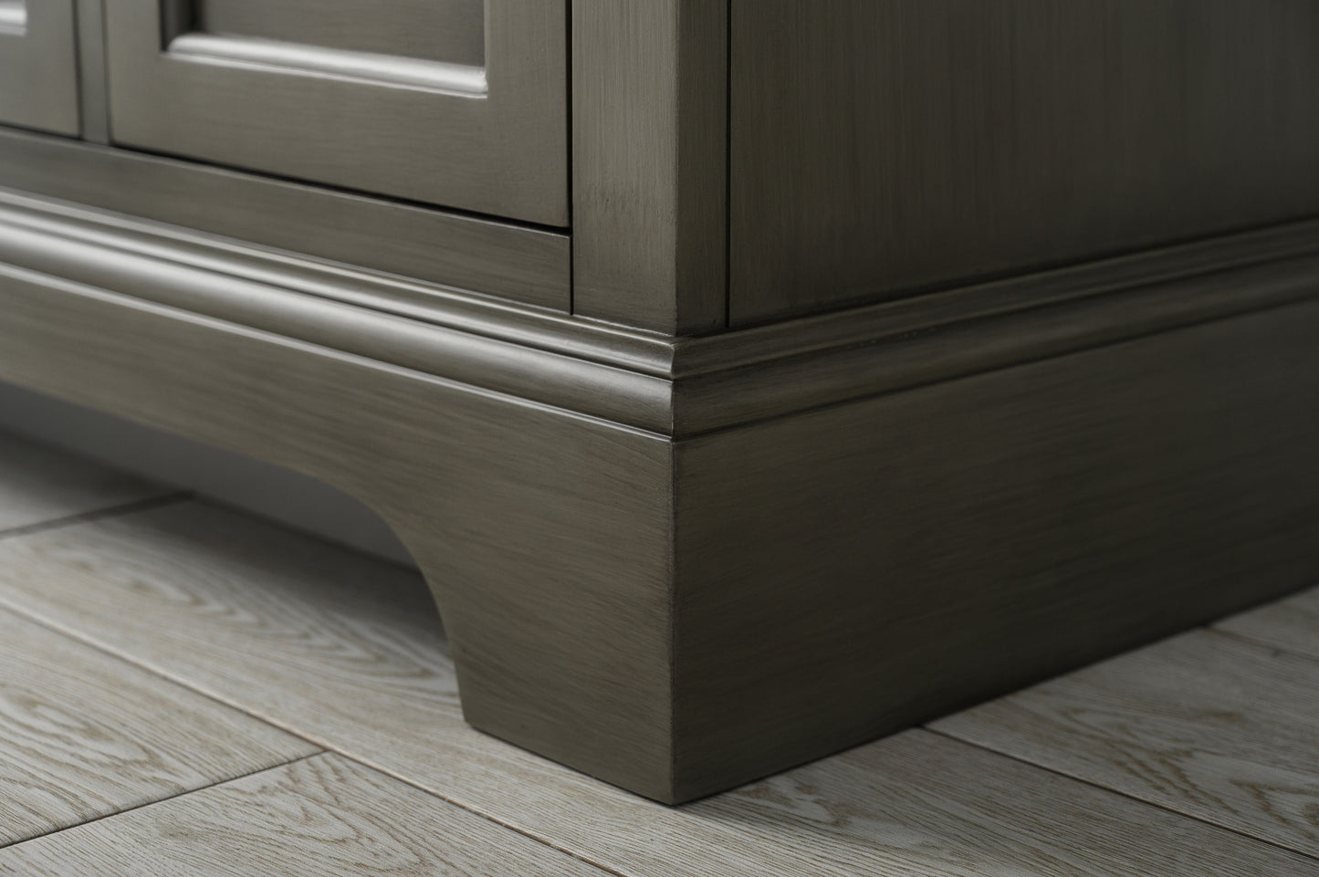 Vanity Art VA5036-SG 36 Inch Single Sink Bathroom Vanity in Gray with Marble Countertop & Backsplash - Vanity Art VA5036-SG