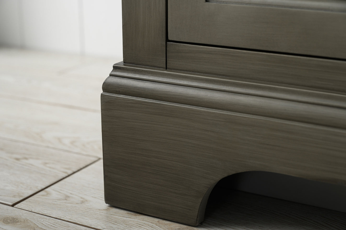 Vanity Art VA5036-SG 36 Inch Single Sink Bathroom Vanity in Gray with Marble Countertop & Backsplash - Vanity Art VA5036-SG