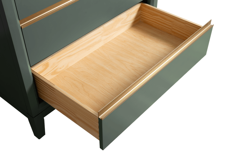 Vanity Art VA8036-VG 36 Inch Single Sink Bathroom Vanity in Vintage Green with Marble Countertop - Vanity Art VA8036-VG