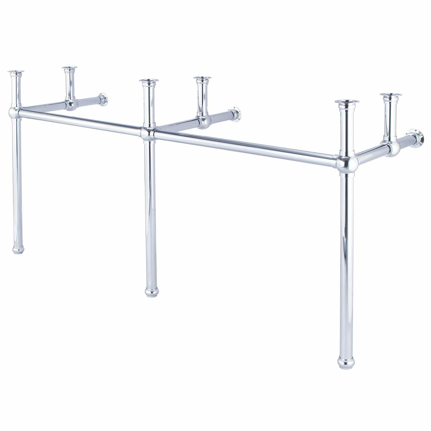 Water Creation EB72A-0100 EMBASSY 72"W x 34"H Double Washstand Only, in Chrome Finish