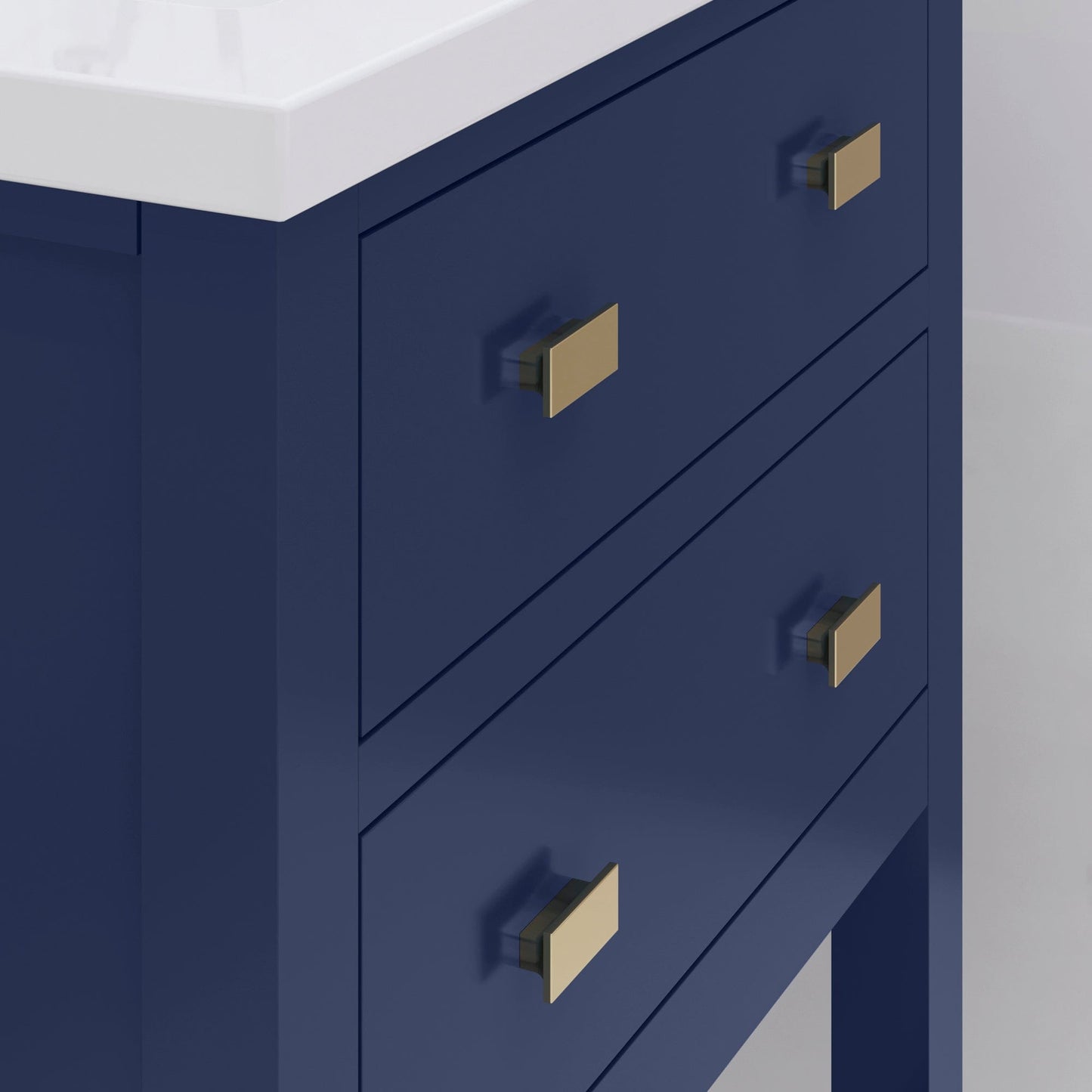 Water Creation VI24CR06MB-000000000 VIOLA 24"W x 34"H Monarch Blue Vanity