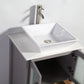 48 Inch Single Sink Bathroom Vanity in Gray with Marble Countertop - Vanity Art VA3124-48G