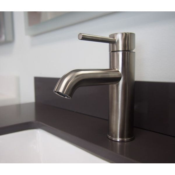 Ratel Single Handle Bathroom Faucet 5 7/8 x 7 9/16 Brushed Nickel (RA-1758BN)