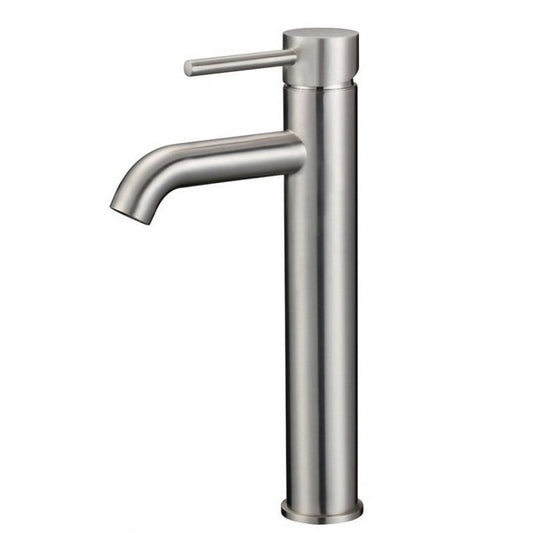 Ratel Single Handle Bathroom Vessel Faucet 5 1/2" x 12 5/8" Brushed Nickel (RA-1759BN)