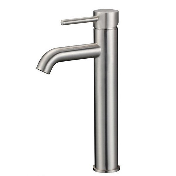 Ratel Single Handle Bathroom Vessel Faucet 5 1/2 x 12 5/8 Brushed Nickel (RA-1759BN)