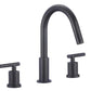 Ratel 8" Widespread 2-Handle Bathroom Faucet in Matte Black (RA-1797MB)