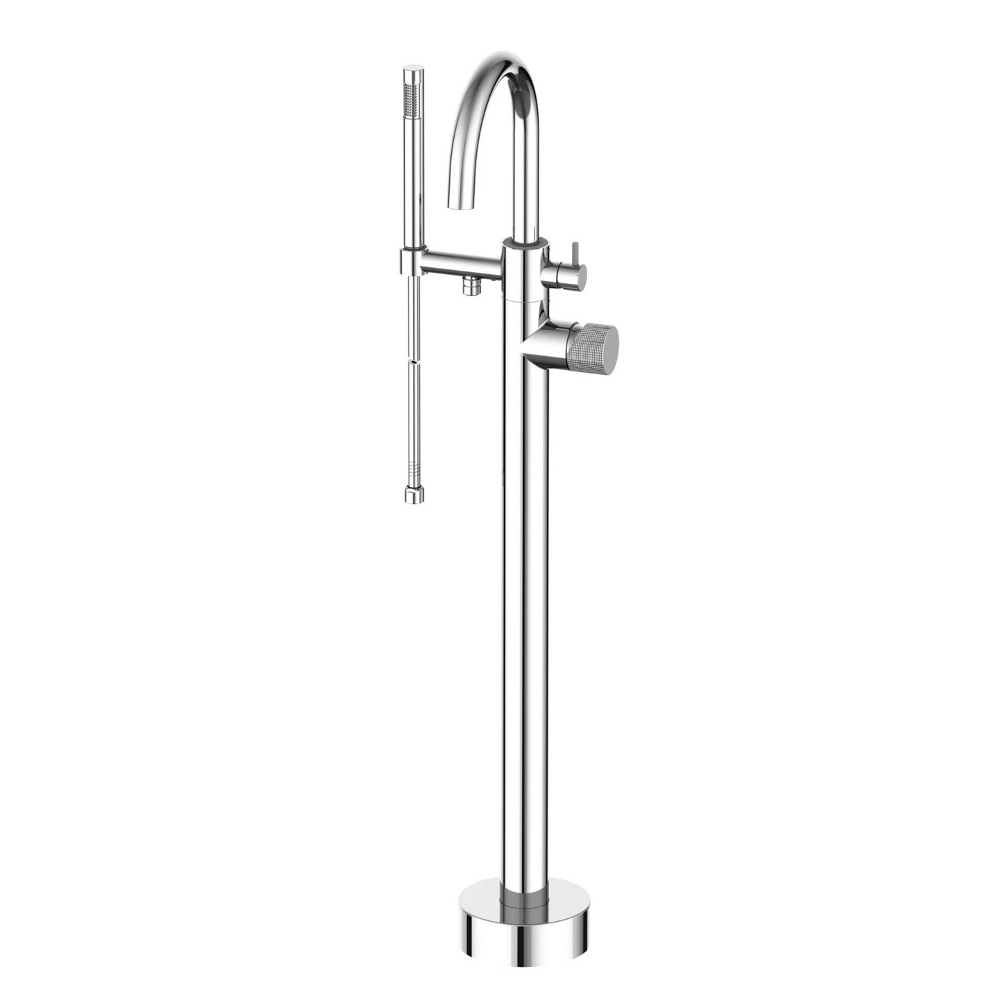 LaToscana 19CR136 ALESSANDRA Floor Mounted Tub Filler in Polished Chrome