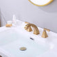 Ratel 3 Holes Bathroom Faucet with Pop-Up included - Champagne Bronze (RA-4115CB)