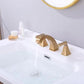 Ratel 3 Holes Bathroom Faucet with Pop-Up included - Champagne Bronze (RA-4115CB)