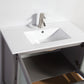 48 Inch Single Sink Bathroom Vanity in Gray with Ceramic Countertop - Vanity Art VA3036-48G