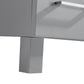 Nova 32" Grey Bathroom Vanity with White Ceramic Basin Countertop