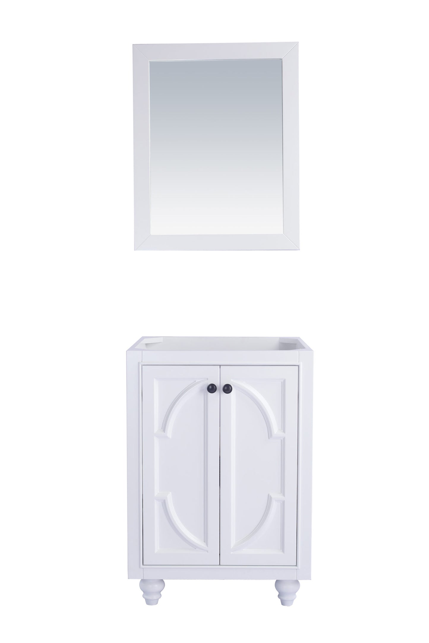 Odyssey 24" White Bathroom Vanity Cabinet