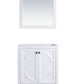 Odyssey 30" White Bathroom Vanity Cabinet