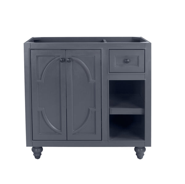 Odyssey 36 Maple Grey Bathroom Vanity Cabinet