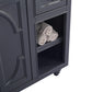 Odyssey 36" Maple Grey Bathroom Vanity Cabinet