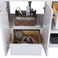 Odyssey 36" White Bathroom Vanity Cabinet