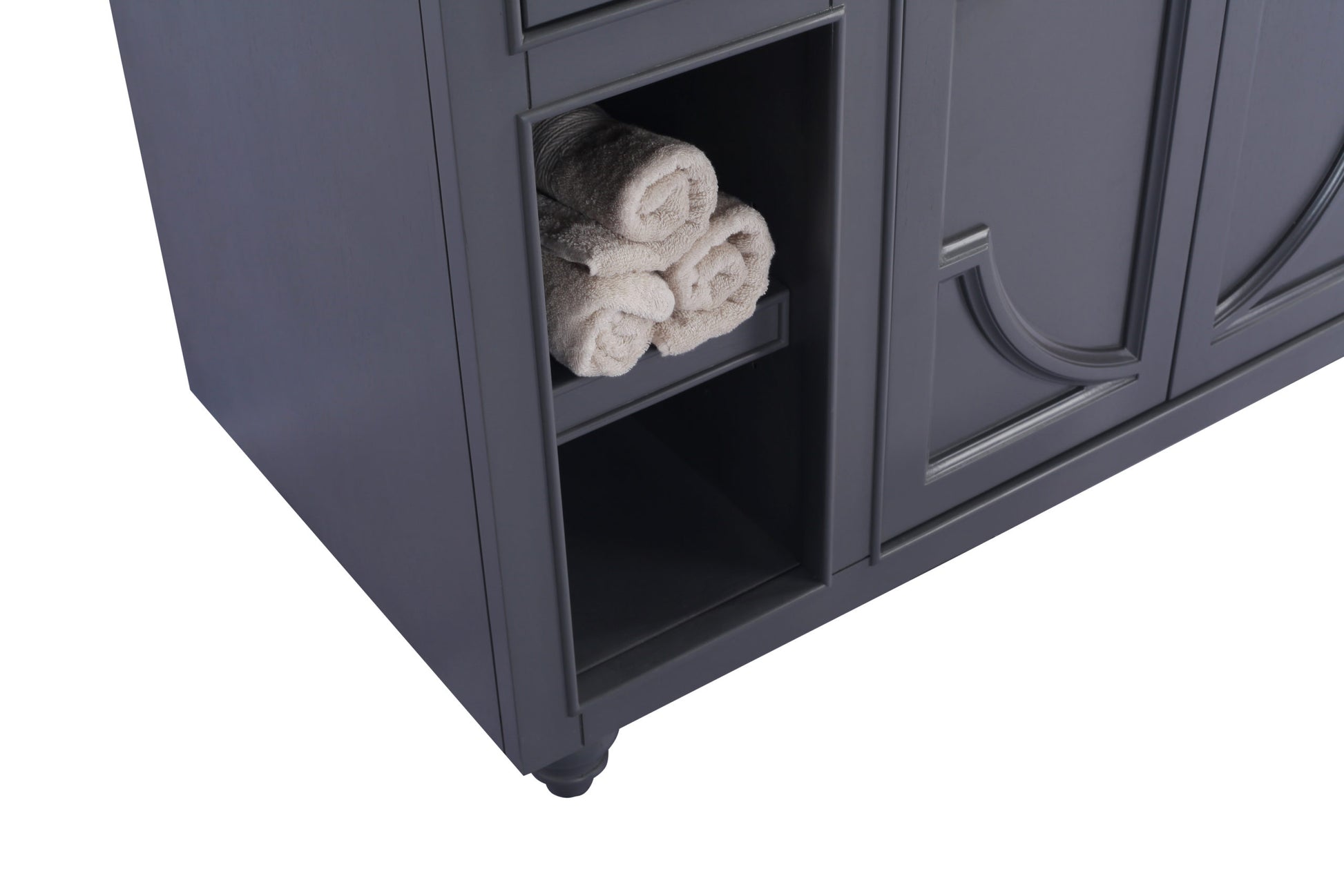 Odyssey 48" Maple Grey Bathroom Vanity Cabinet