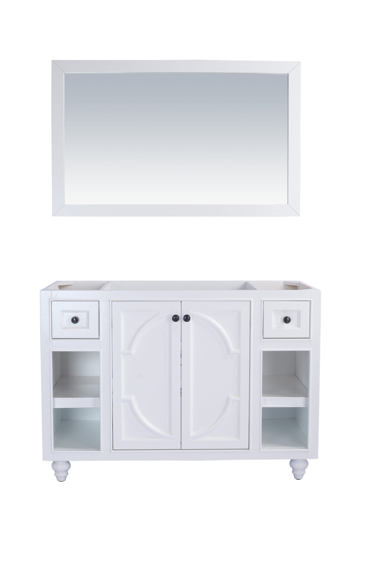 Odyssey 48" White Bathroom Vanity Cabinet