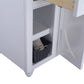 Odyssey 48" White Bathroom Vanity Cabinet