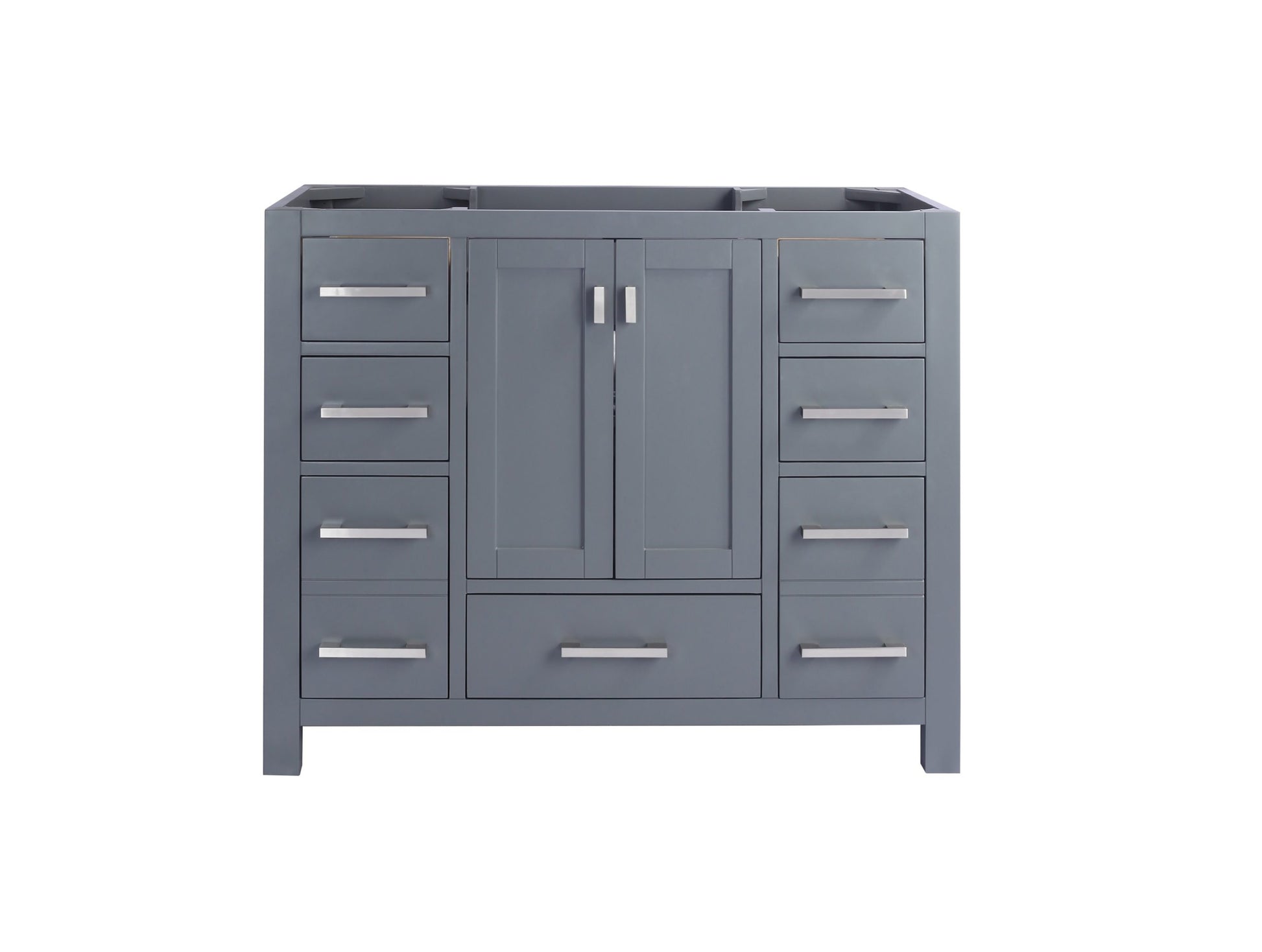 Wilson 42" Grey Bathroom Vanity Cabinet