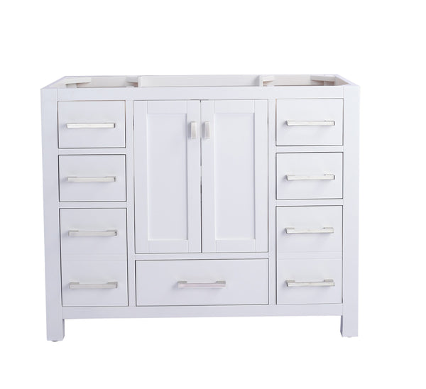 Wilson 42 White Bathroom Vanity Cabinet