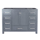 Wilson 48" Grey Bathroom Vanity Cabinet