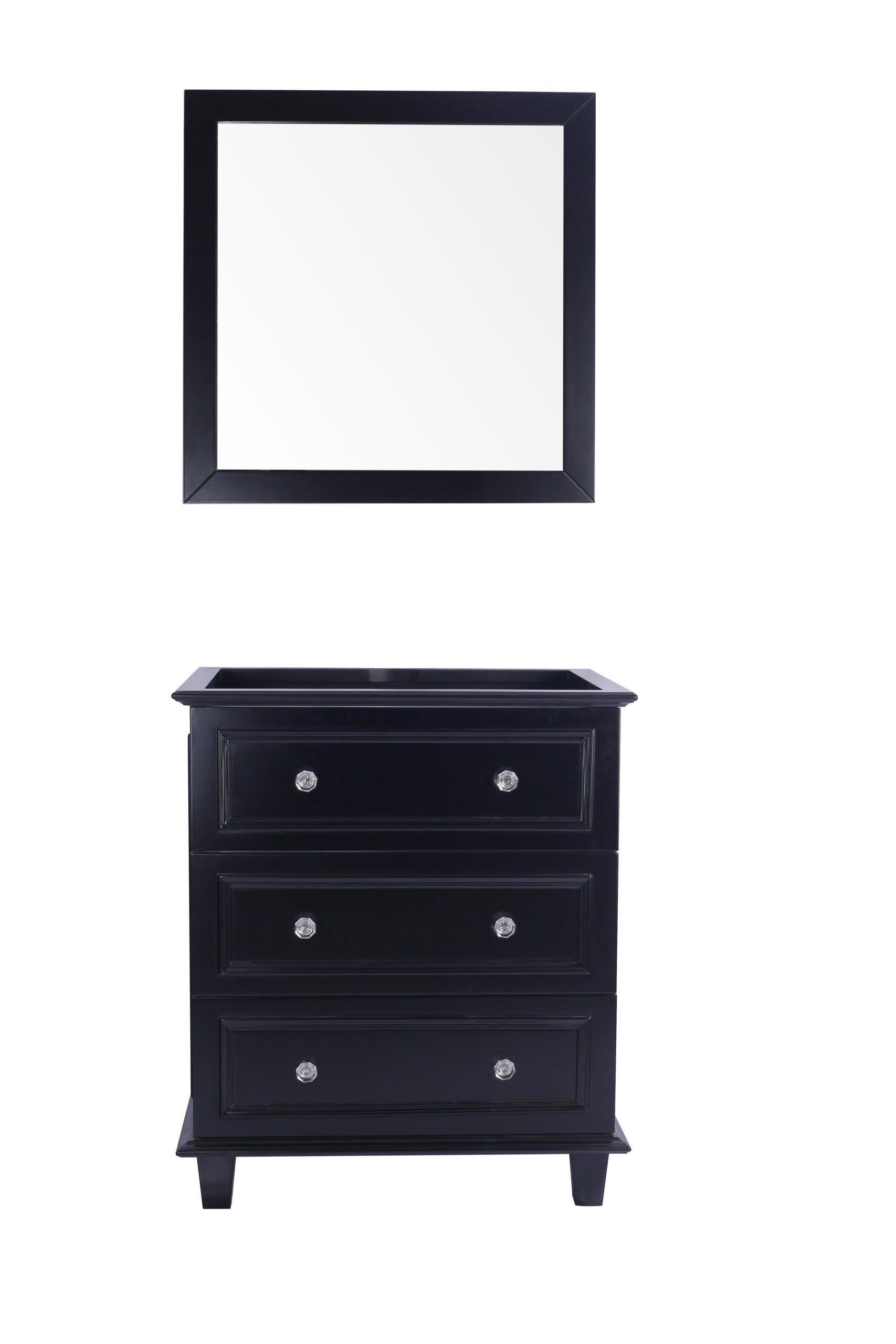 Luna 30" Espresso Bathroom Vanity Cabinet