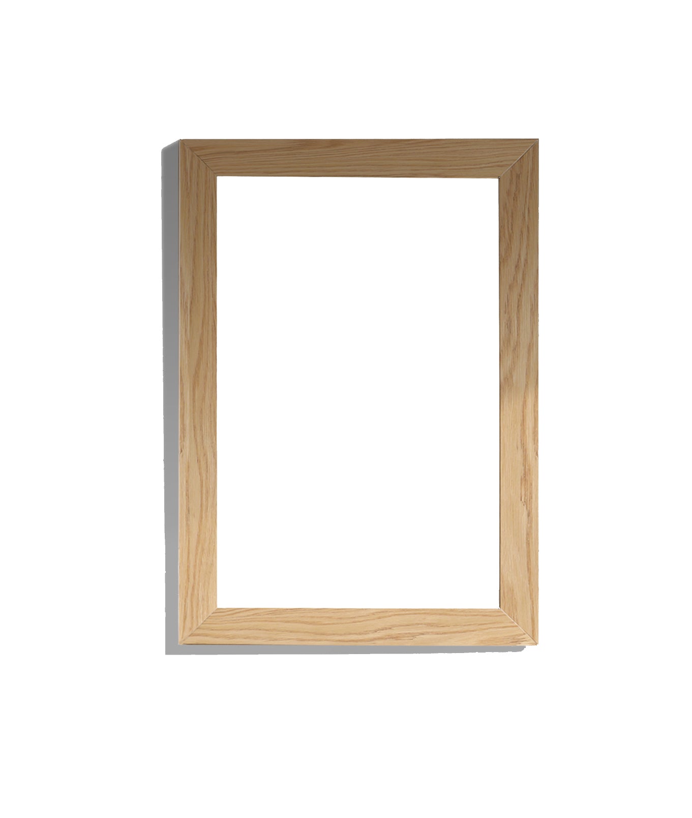 Sterling 24" Framed Rectangular California White Oak Mirror