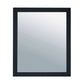 Sterling 24" Framed Rectangular Espresso Mirror