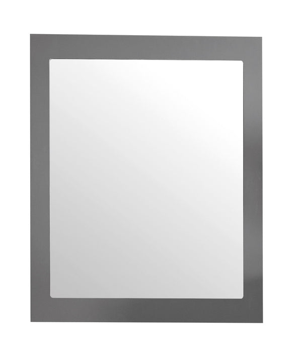 Sterling 24 Framed Rectangular Grey Mirror