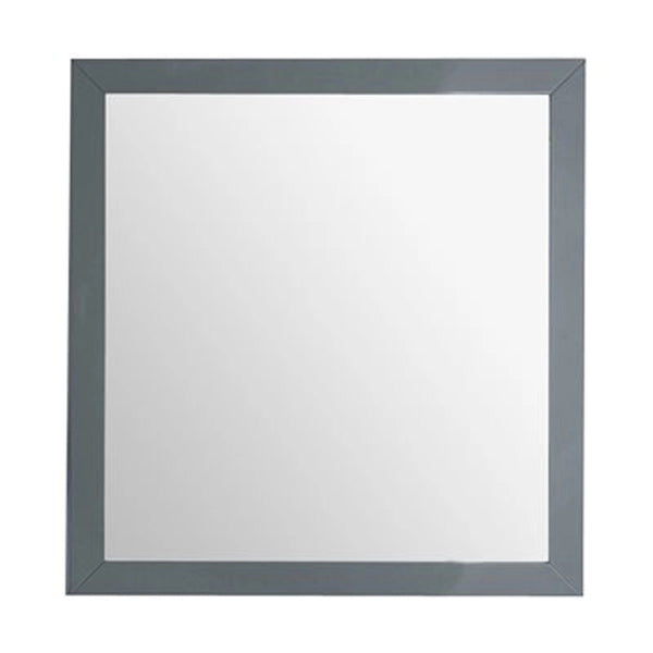 Sterling 30 Framed Square Grey Mirror