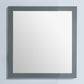 Sterling 30" Framed Square Grey Mirror