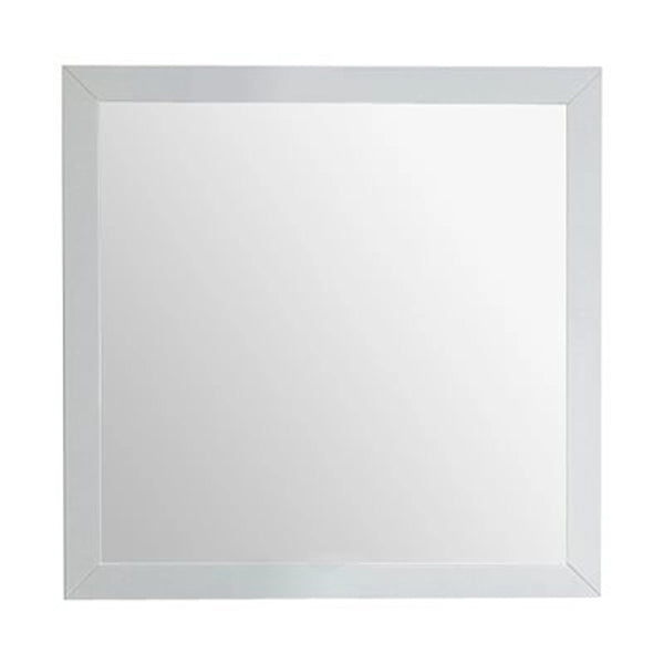 Sterling 30 Framed Square Soft White Mirror