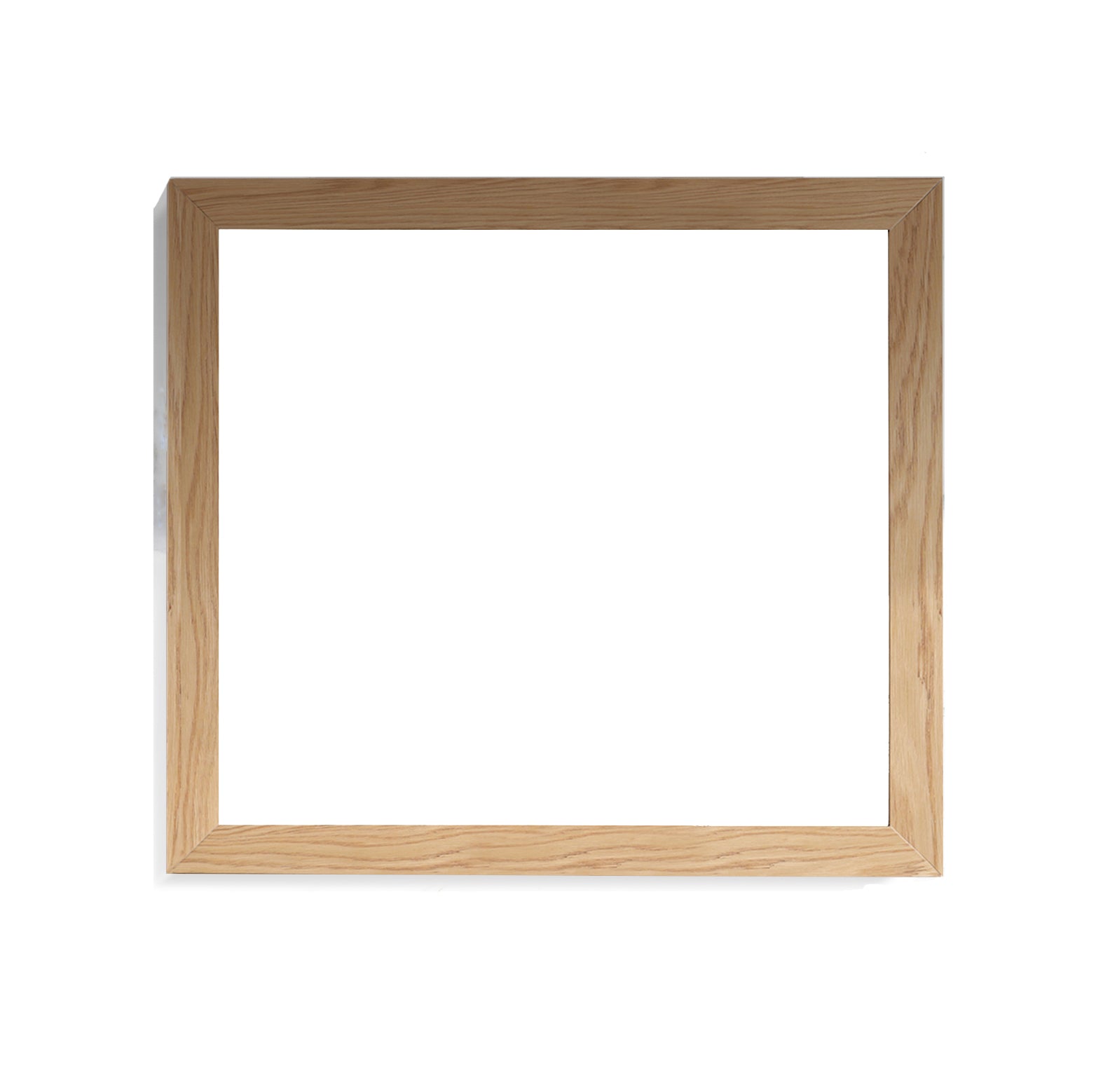 Sterling 36" Framed Rectangular California White Oak Mirror