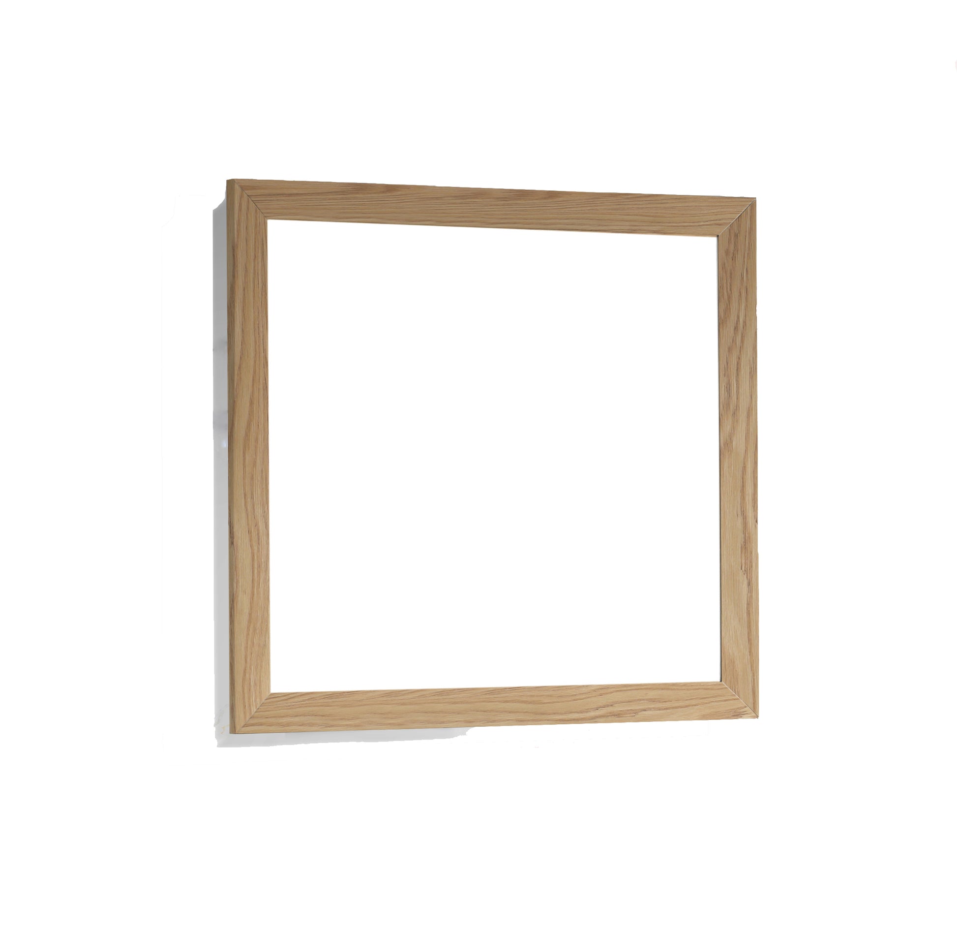 Sterling 36" Framed Rectangular California White Oak Mirror