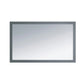 Sterling 48" Framed Rectangular Maple Grey Mirror