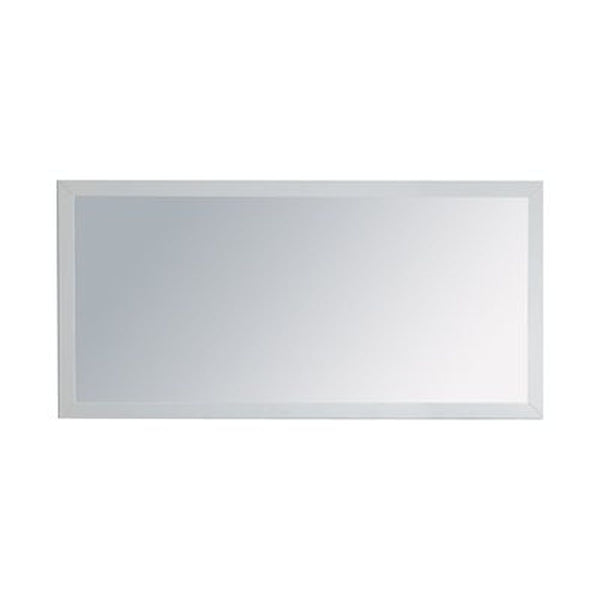 Sterling 60 Framed Rectangular Soft White Mirror