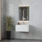 Legno 30" Alabaster White Bathroom Vanity with Matte White VIVA Stone Solid Surface Countertop