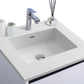 Alto 24" White Bathroom Vanity with Matte White VIVA Stone Solid Surface Countertop