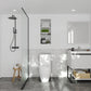 Alto 30" White Bathroom Vanity with Matte White VIVA Stone Solid Surface Countertop