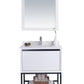 Alto 30" White Bathroom Vanity with White Quartz Countertop