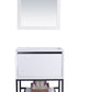 Alto 30" White Bathroom Vanity Cabinet