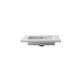 Forever VIVA Stone 24" Matte White Solid Surface Countertop with Integrated Sink