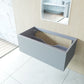 Vitri 42" Fossil Grey Wall Hung Bathroom Vanity Cabinet