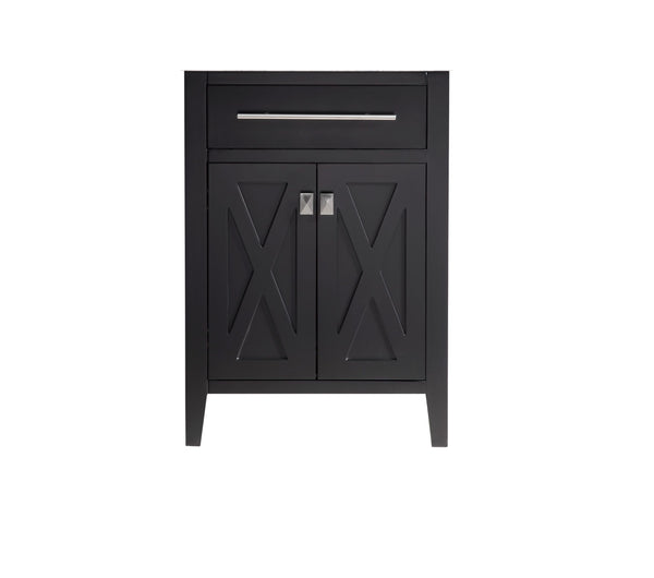 Wimbledon 24 Espresso Bathroom Vanity Cabinet