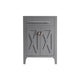 Wimbledon 24" Grey Bathroom Vanity Cabinet