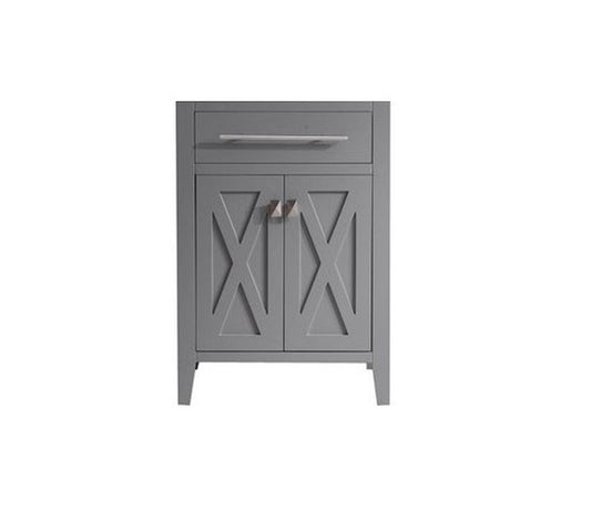 Wimbledon 24" Grey Bathroom Vanity Cabinet