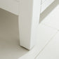 Wimbledon 24" White Bathroom Vanity with Matte White VIVA Stone Solid Surface Countertop